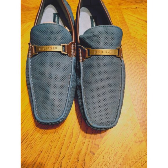 Men's Tommy Hilfiger loafer, driving shoes size 13 breathable uppers and rubber - Picture 2 of 9
